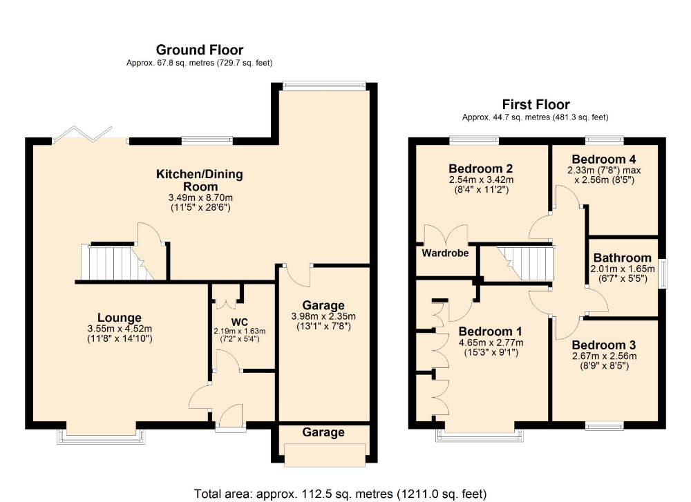 Manning Road, Moulton, Northampton NN3, 4 bedroom detached house for