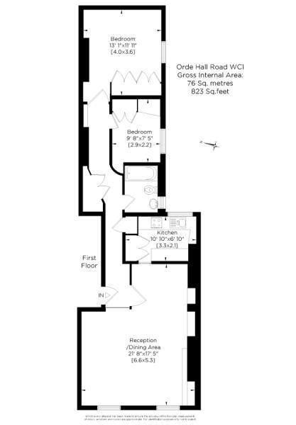 2 Bedrooms Flat to rent in Orde Hall Street, London WC1N