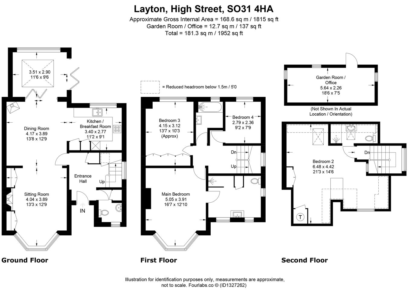 Layton, High Street, Southampton floorplan