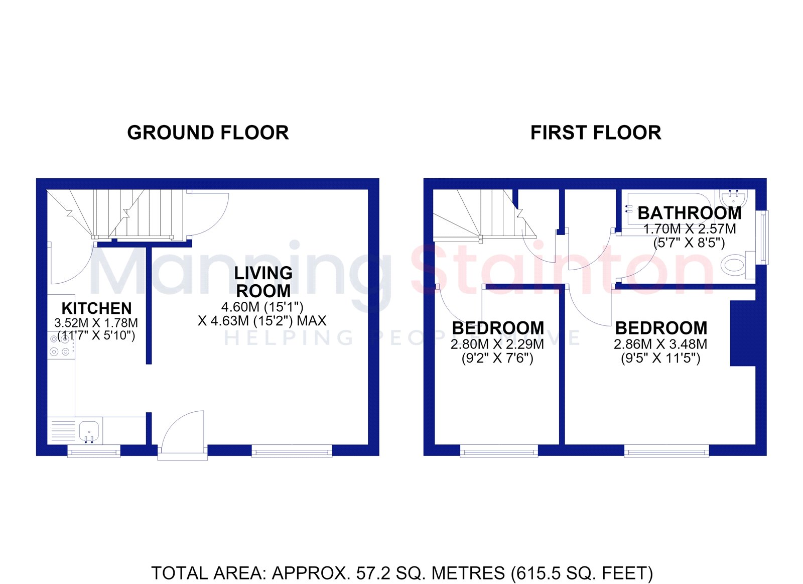 5, Granville Street, Pudsey floorplan