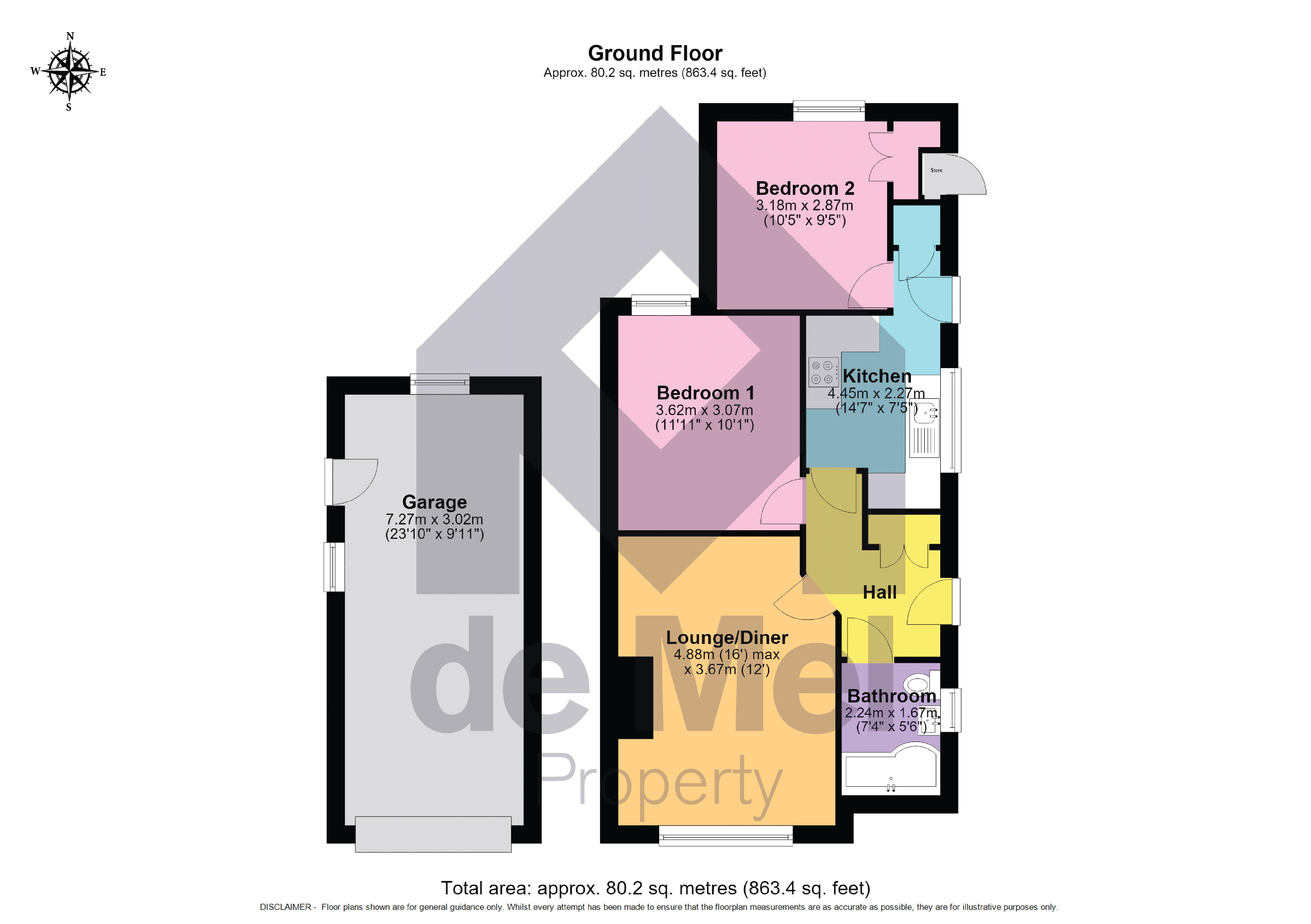 8, Gervase Road, Cheltenham floorplan
