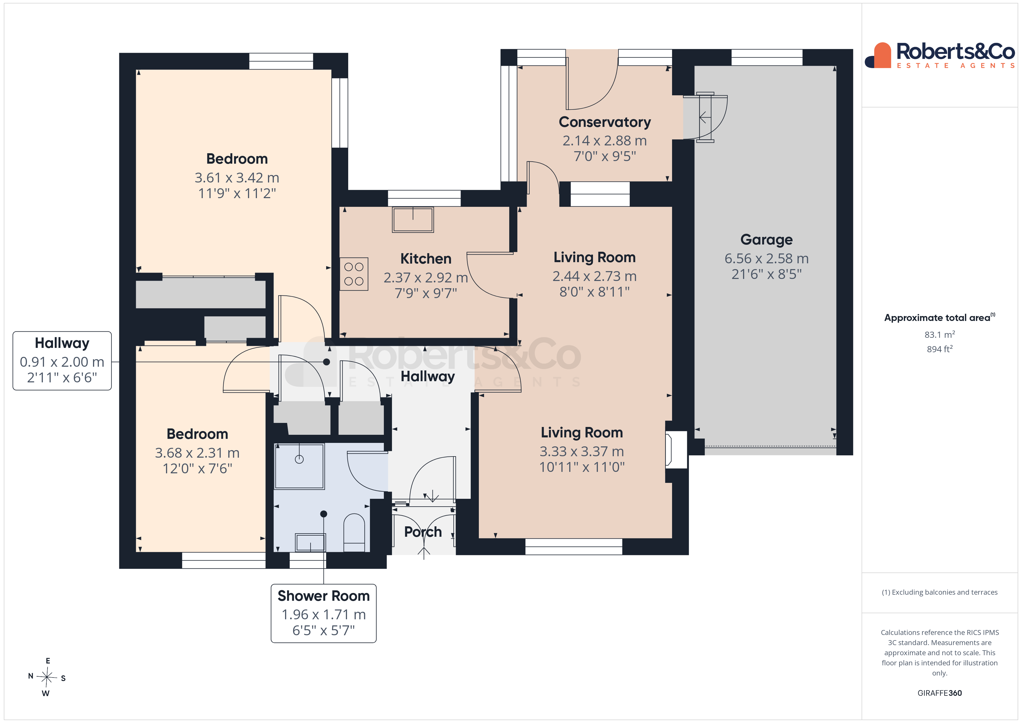 117, Greencroft, Penwortham floorplan