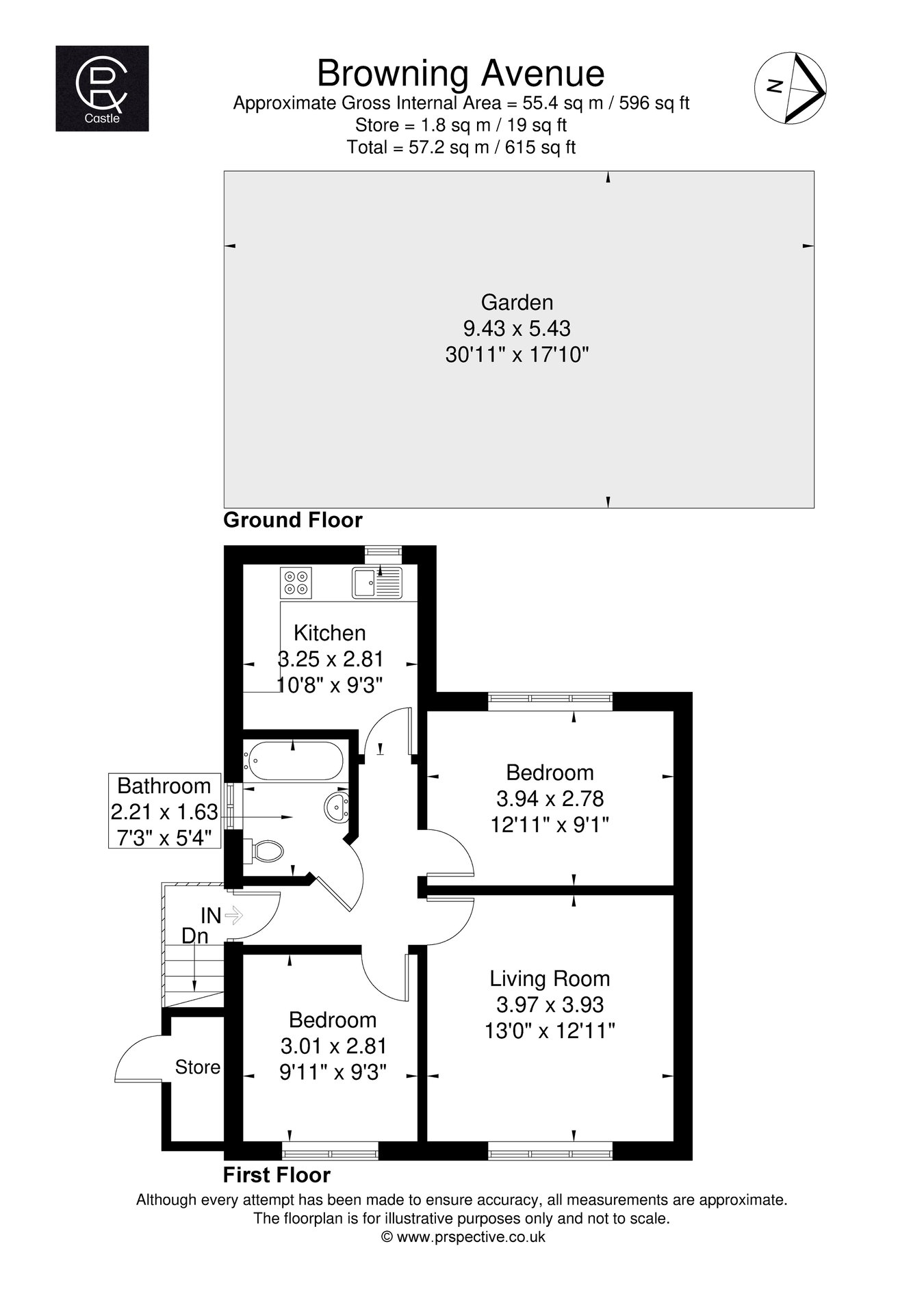 25a, Browning Avenue, London floorplan