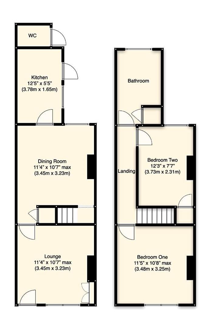 2 Bedrooms Terraced house for sale in Hawthorne Street, Leicester LE3