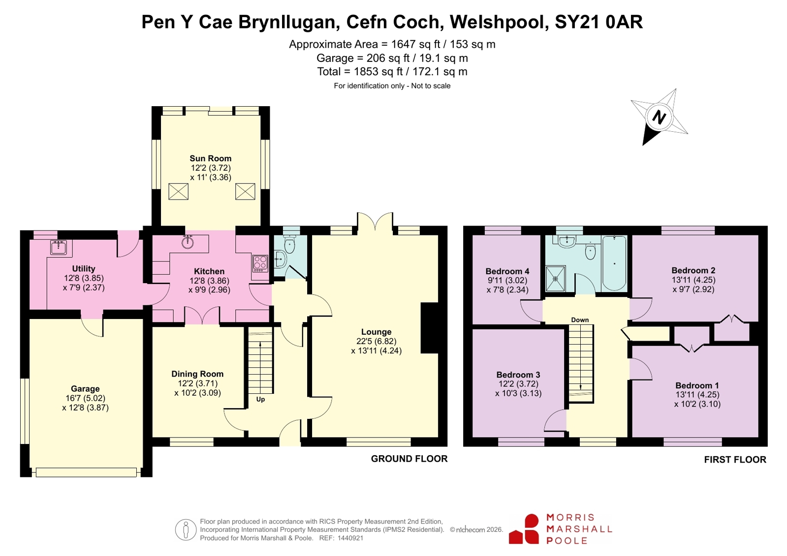 Pen Y Cae,, Brynllugan, Welshpool floorplan