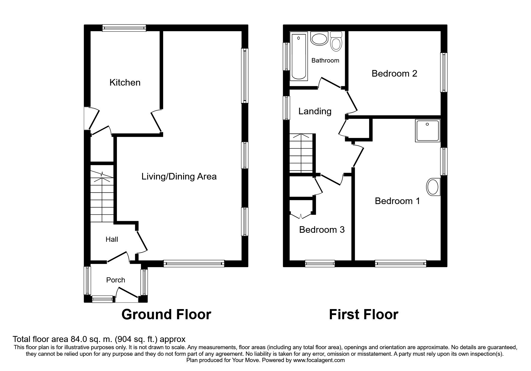 Hilton Lane, Worsley, Manchester, Greater Manchester M28, 3 bedroom detached house for sale
