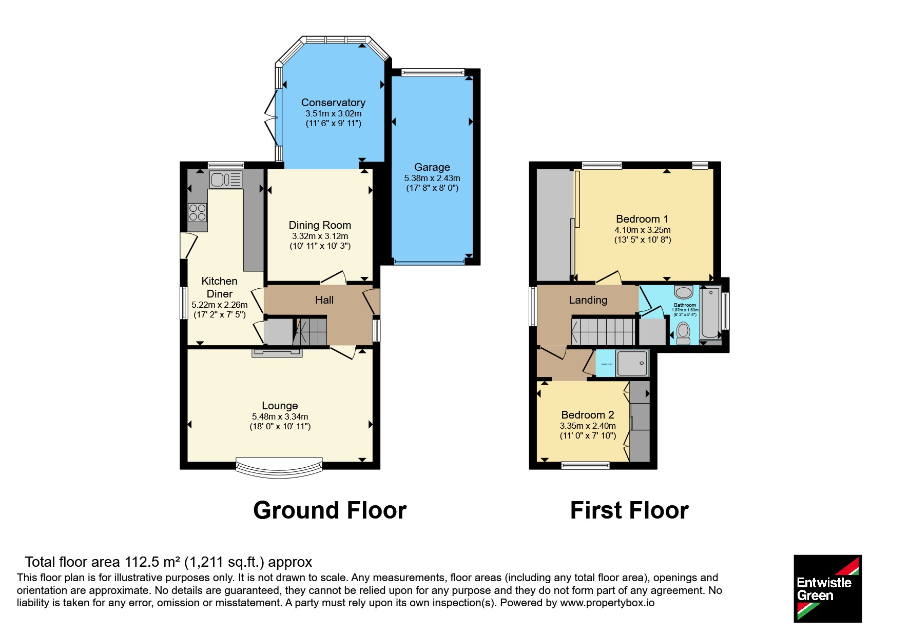 3, Bispham Avenue, Leyland floorplan