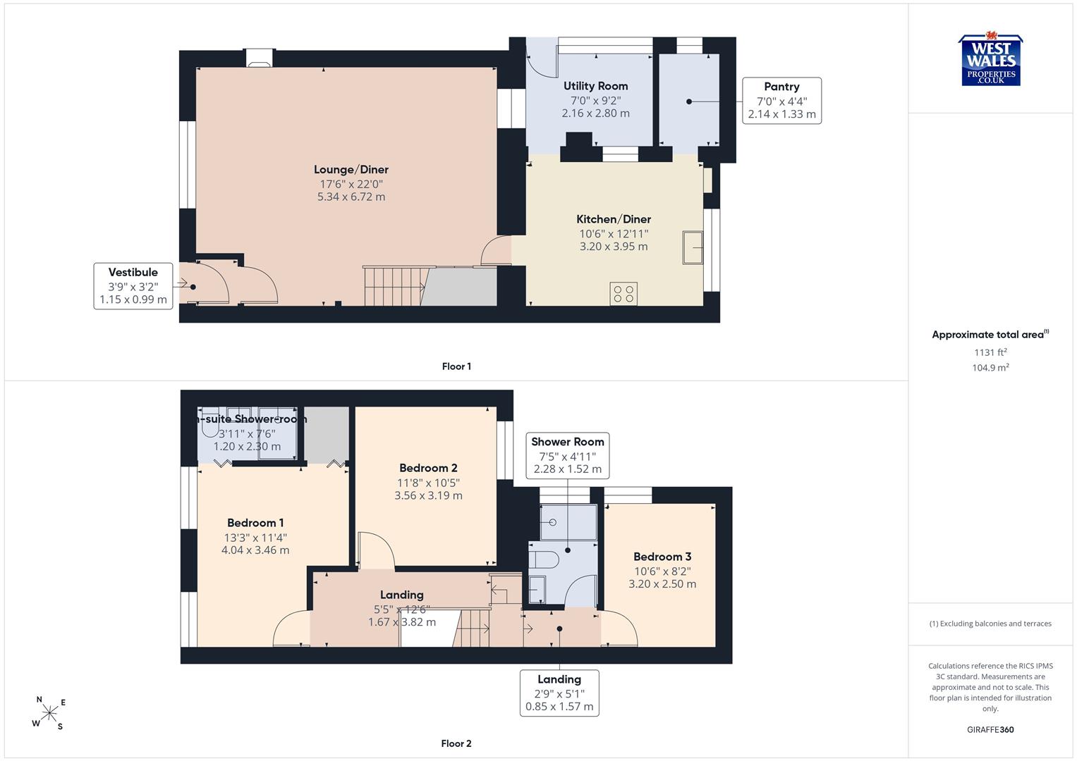 31, Bethesda Road, Llanelli floorplan