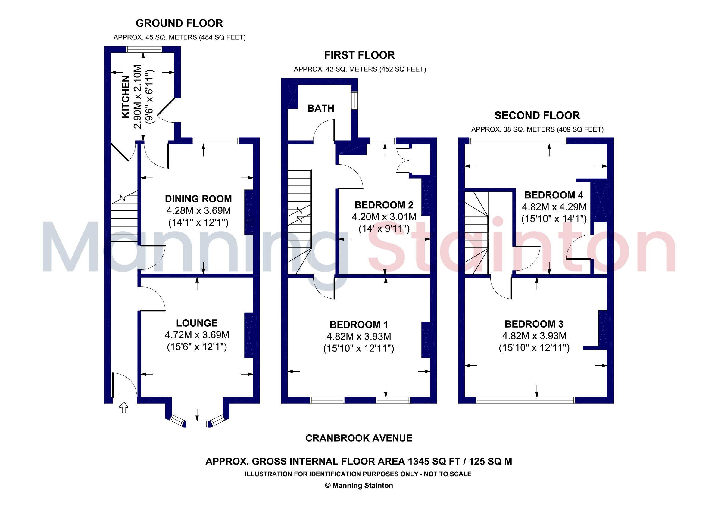 19, Cranbrook Avenue, West Yorkshire floorplan