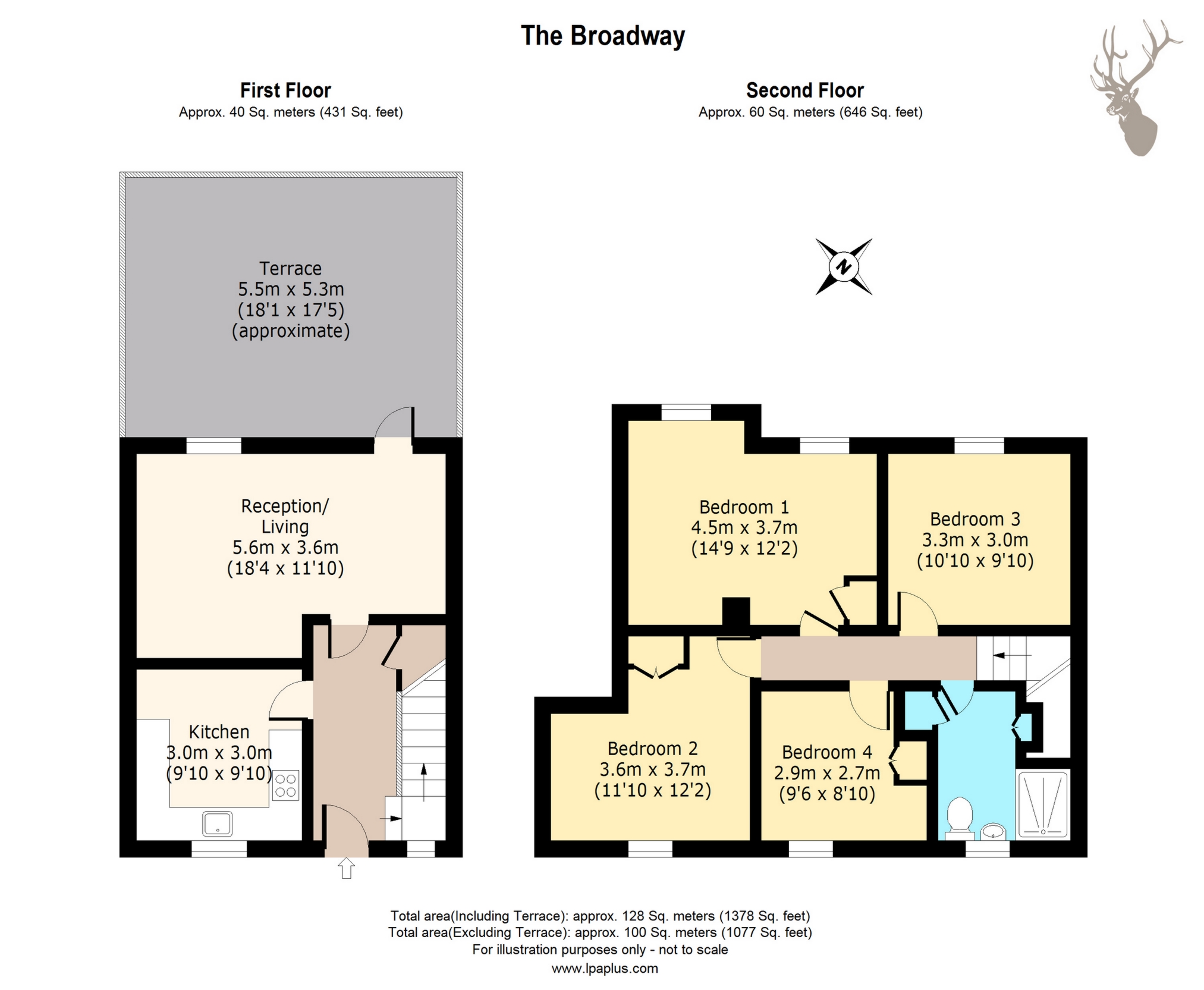 2 Bedrooms Flat for sale in The Broadway, Debden IG10