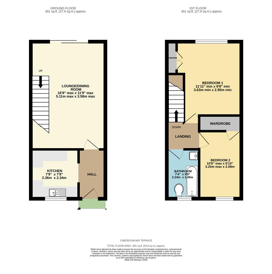 65, Gander Drive, Basingstoke floorplan