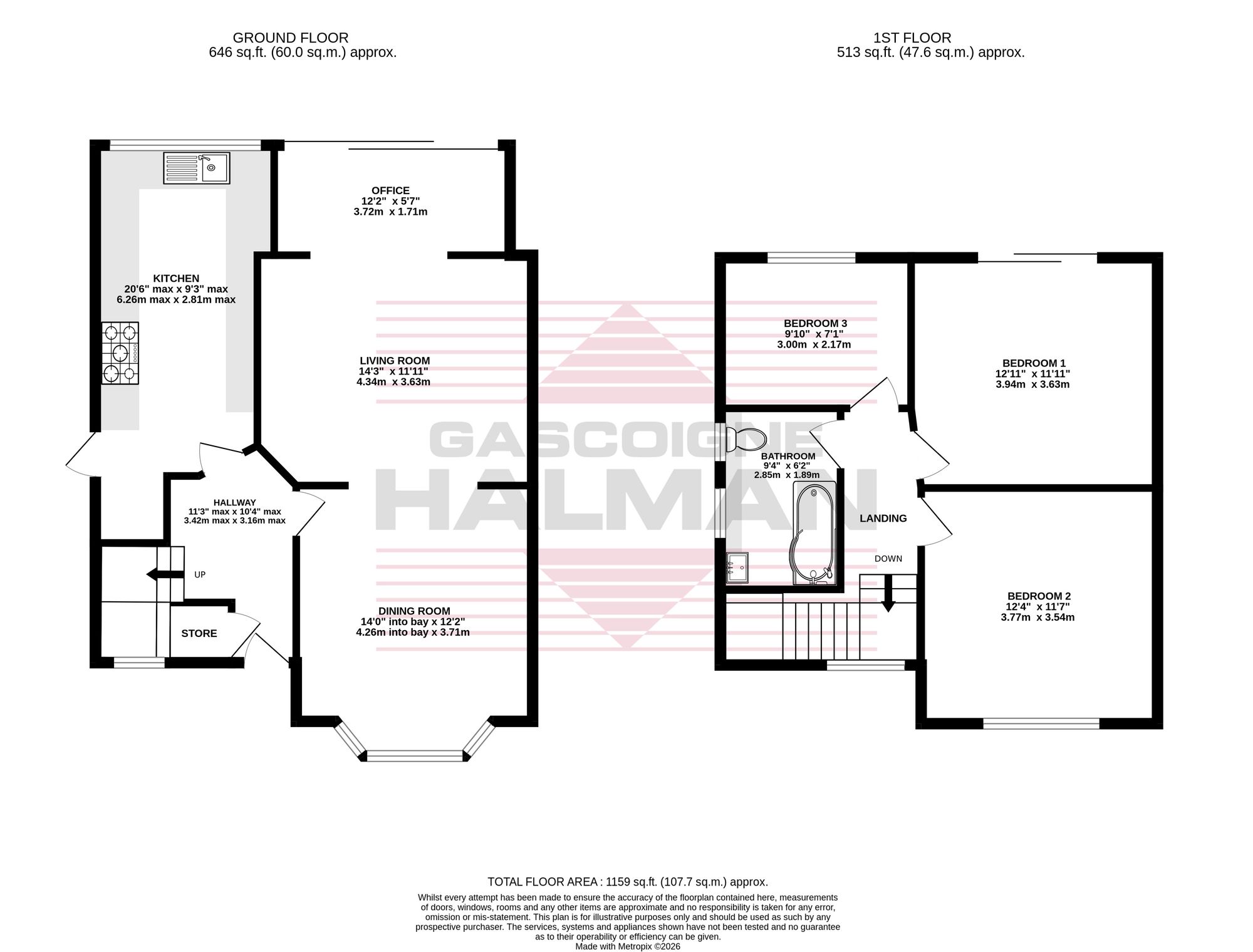 20 Outwood Drive, Cheadle floorplan