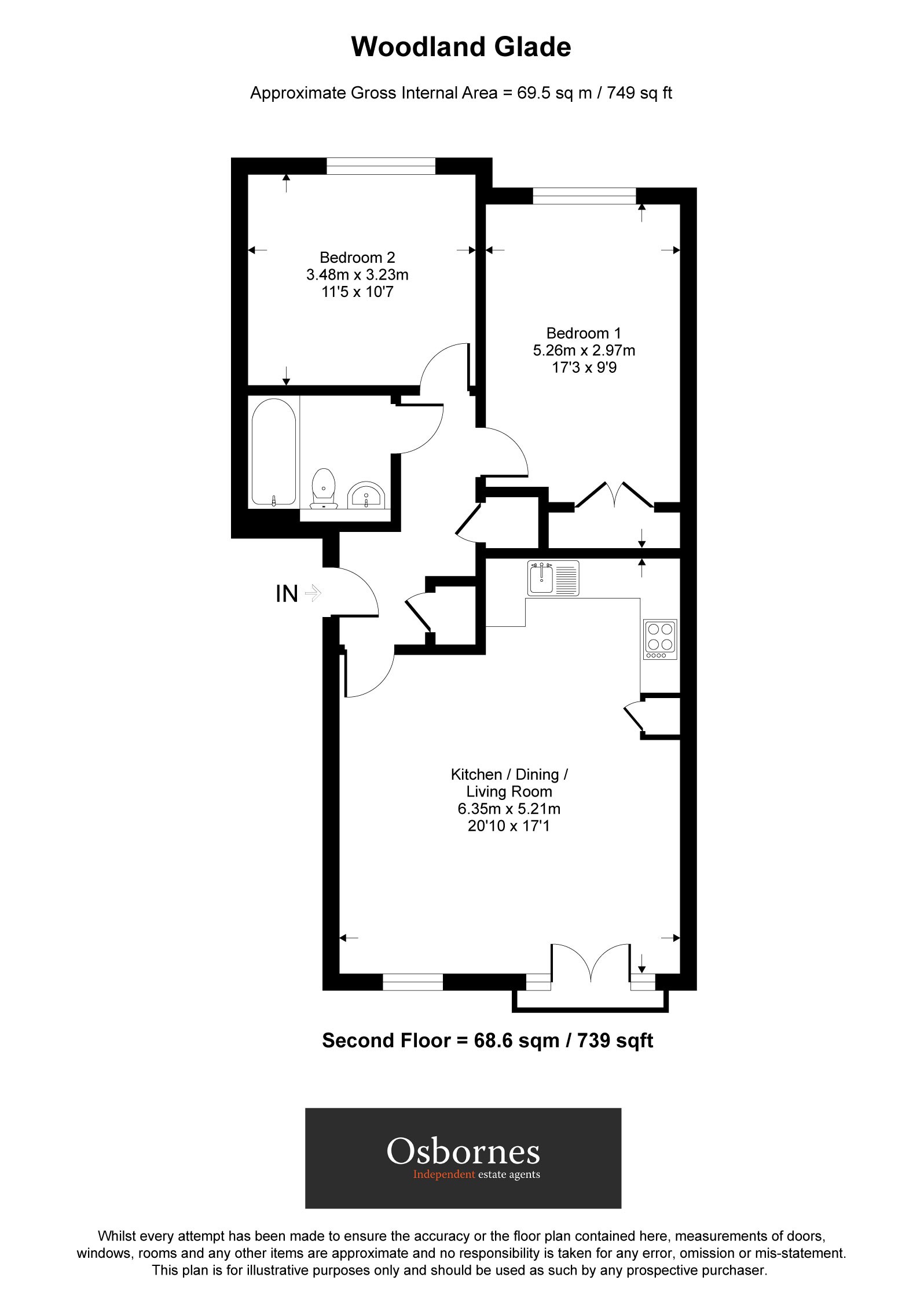Woodland Glade, Mytchett floorplan