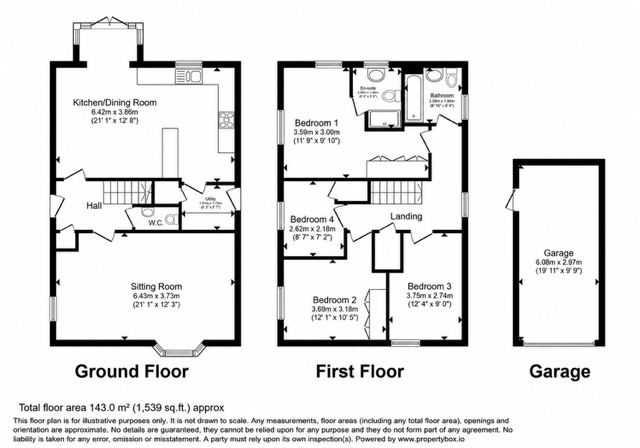 11, Endal Way, Waterlooville floorplan