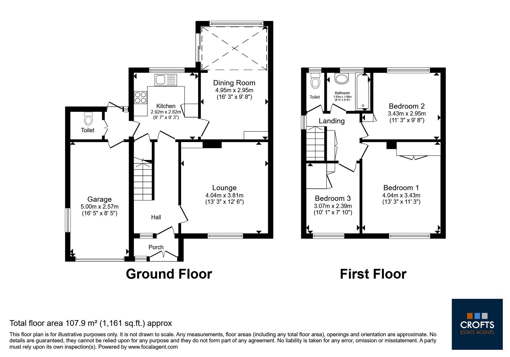 8, Braemar Road, Cleethorpes floorplan