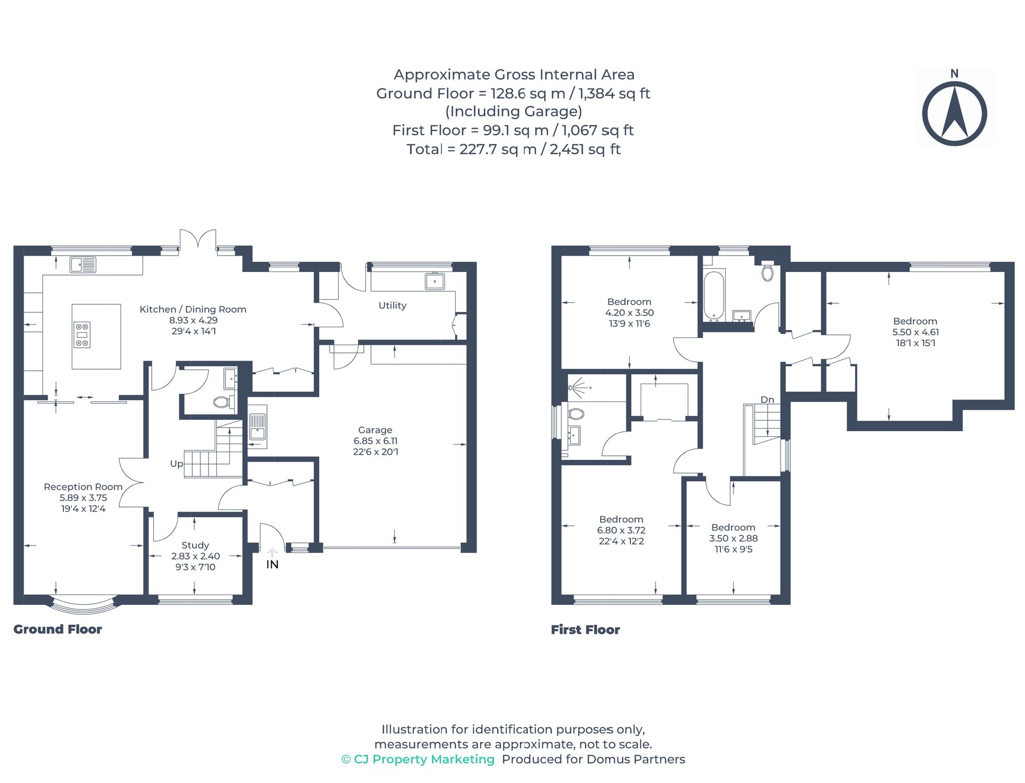15 Bracken Close, Slough floorplan