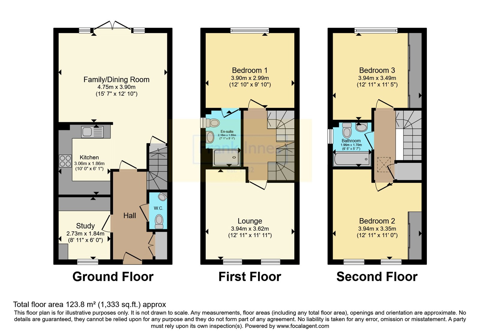 7, Ward Road, Nottinghamshire floorplan