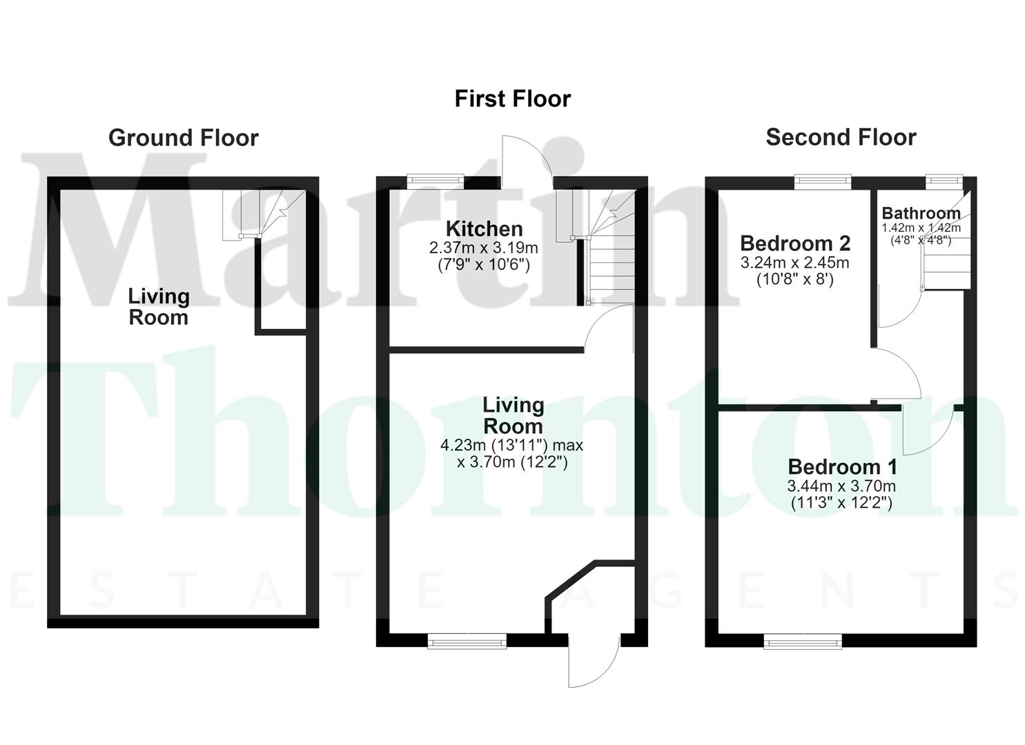 57, Eldon Road, Huddersfield floorplan