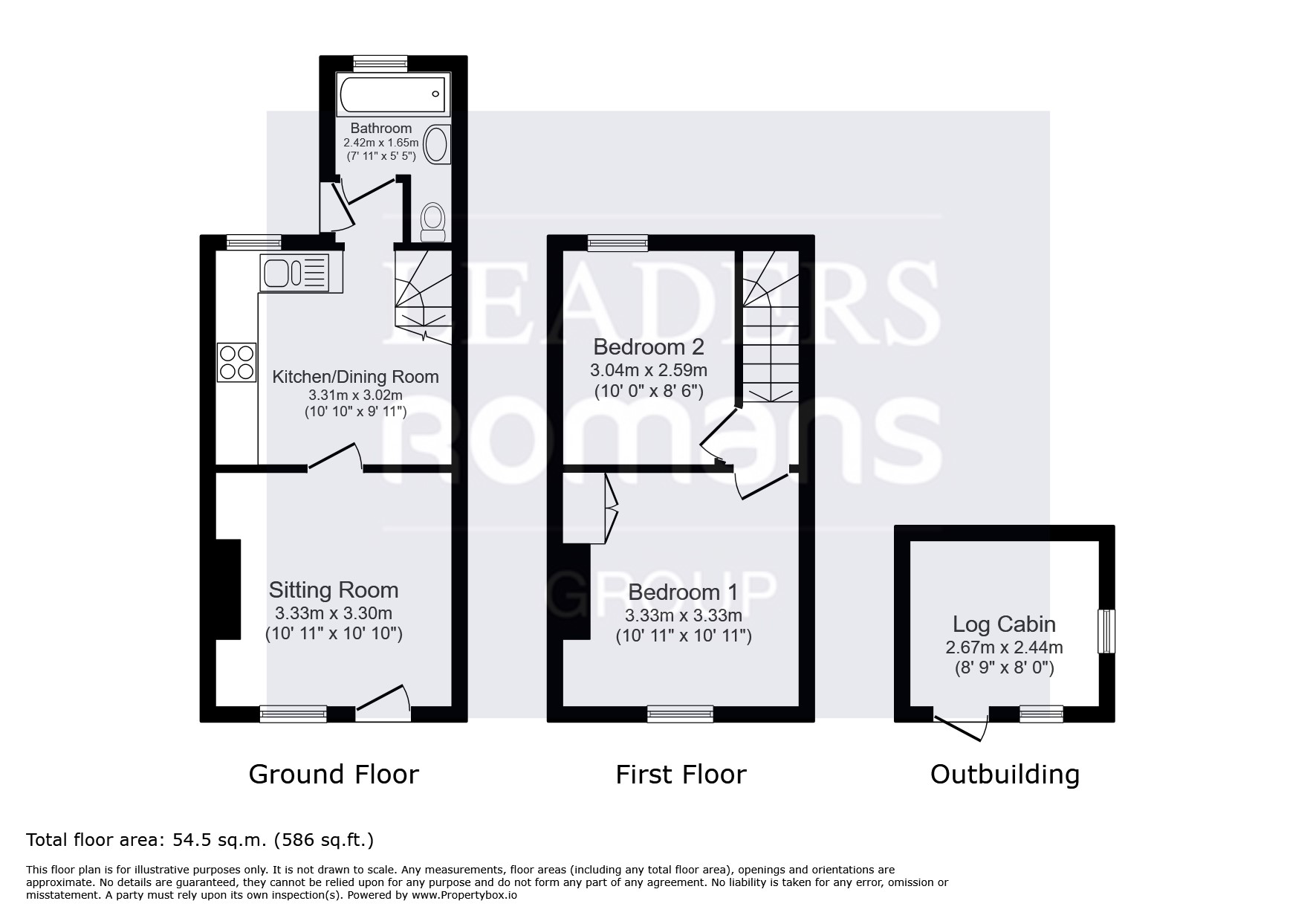 1, White Chimney Row, Emsworth floorplan