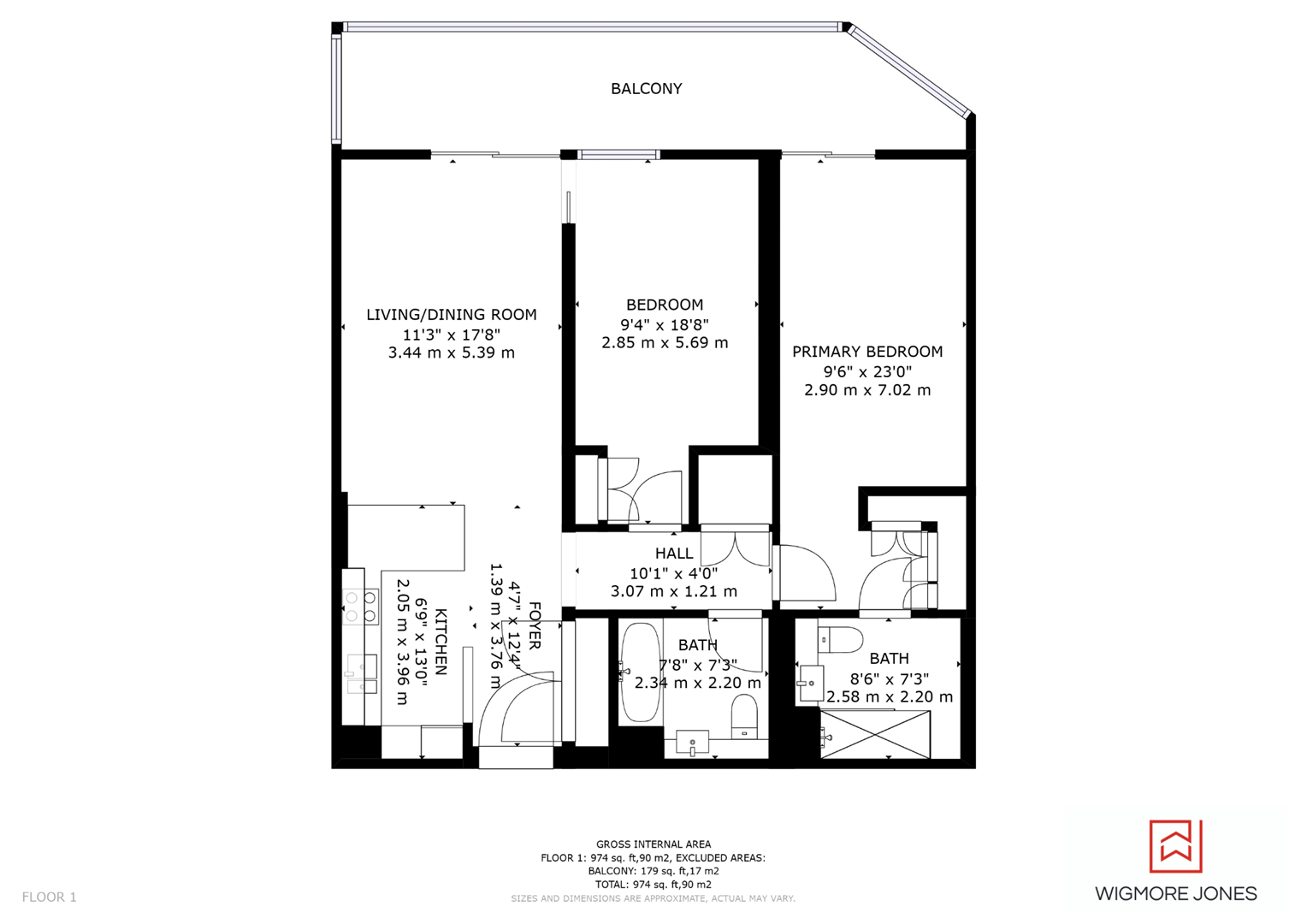Dawson House, Battersea Power Station floorplan