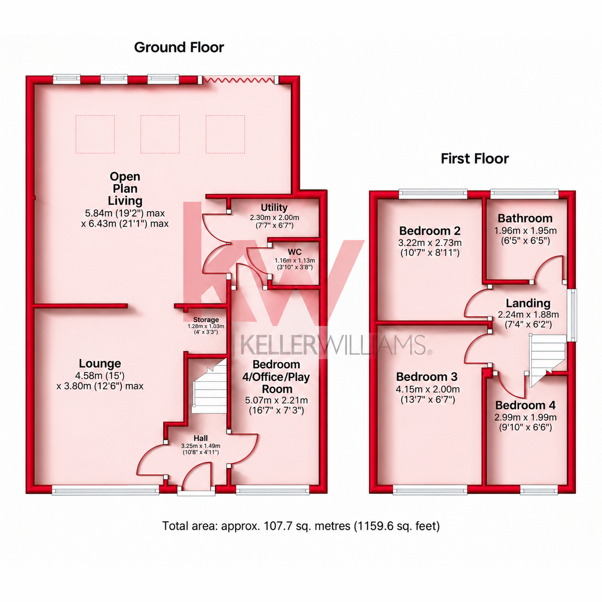 33, Bullcote Green, Oldham floorplan