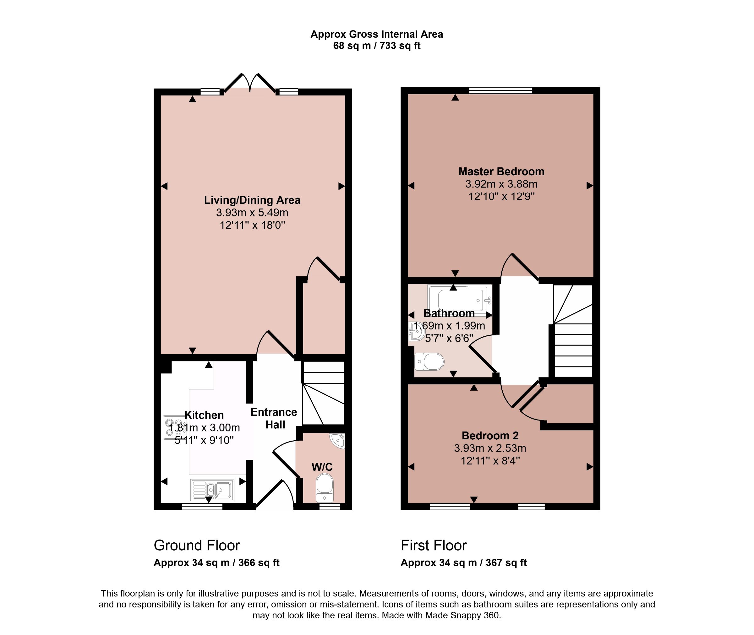 13 Kingfisher Road, Knaresborough floorplan