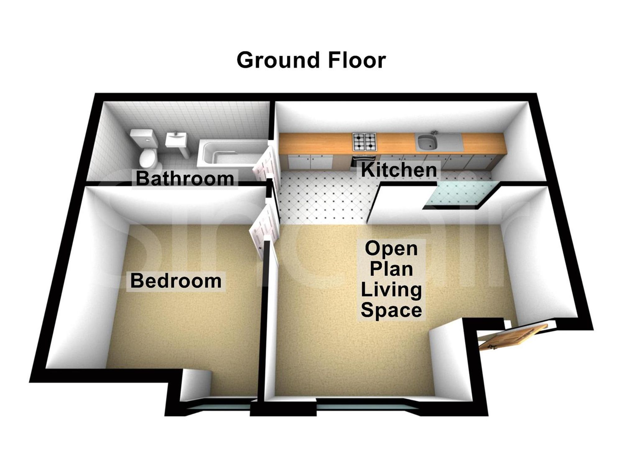 37b Springfield Road, Loughborough floorplan