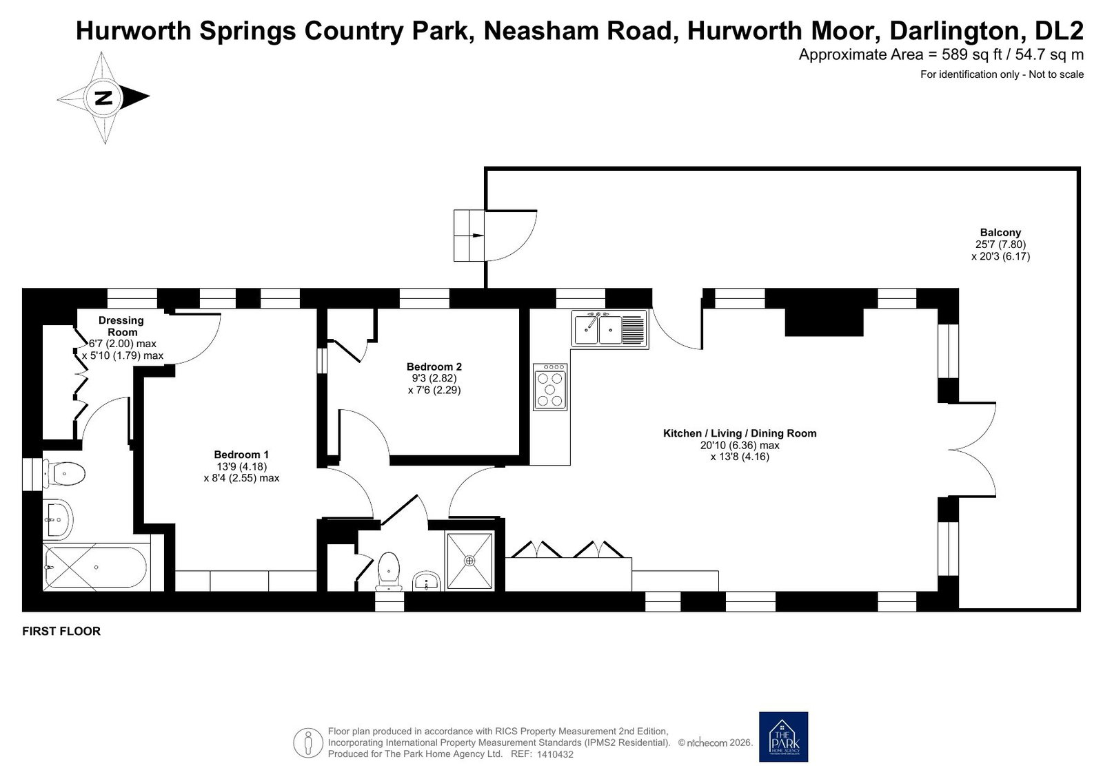 Hurworth Springs Country Park,81, Neasham Road, Darlington floorplan