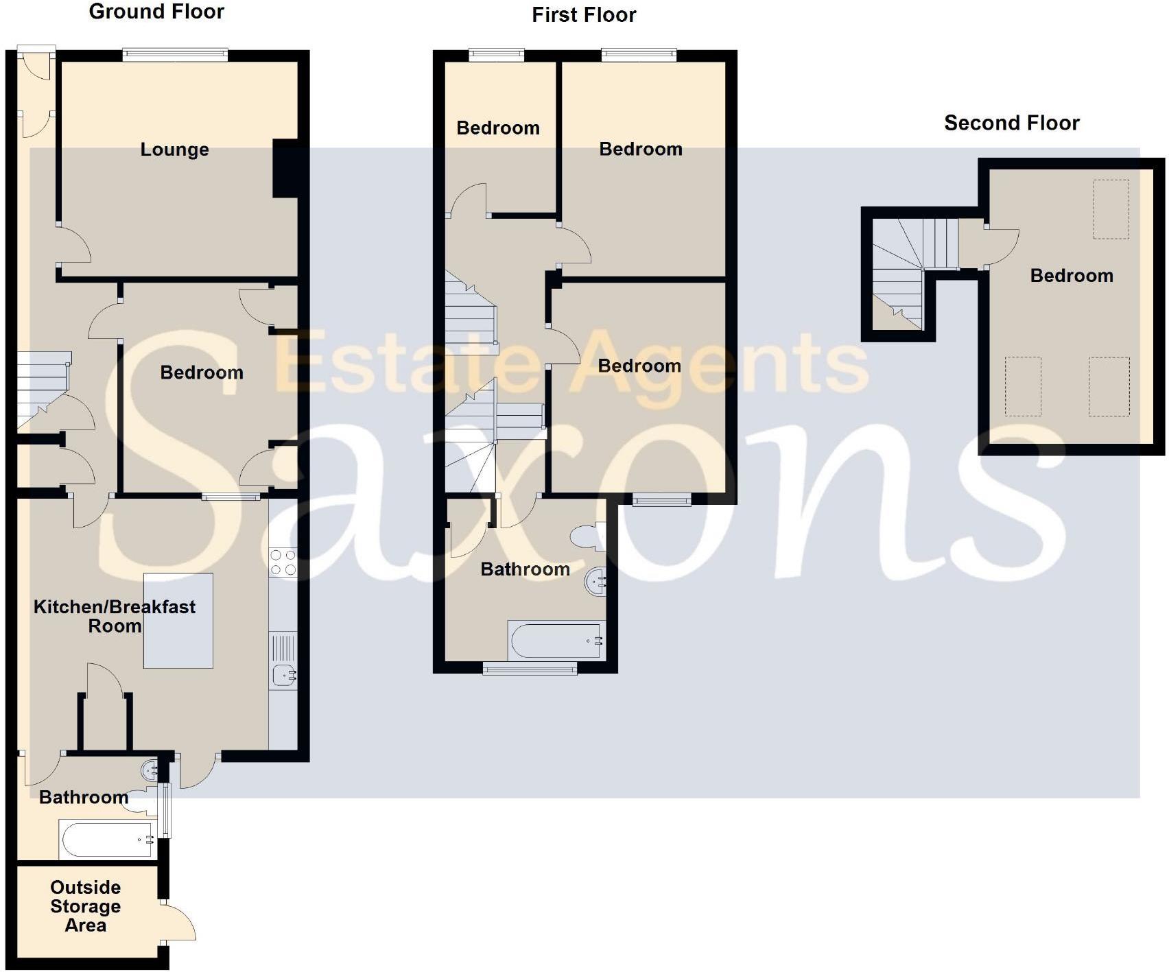 11 Palmer Street, Weston s Mare floorplan