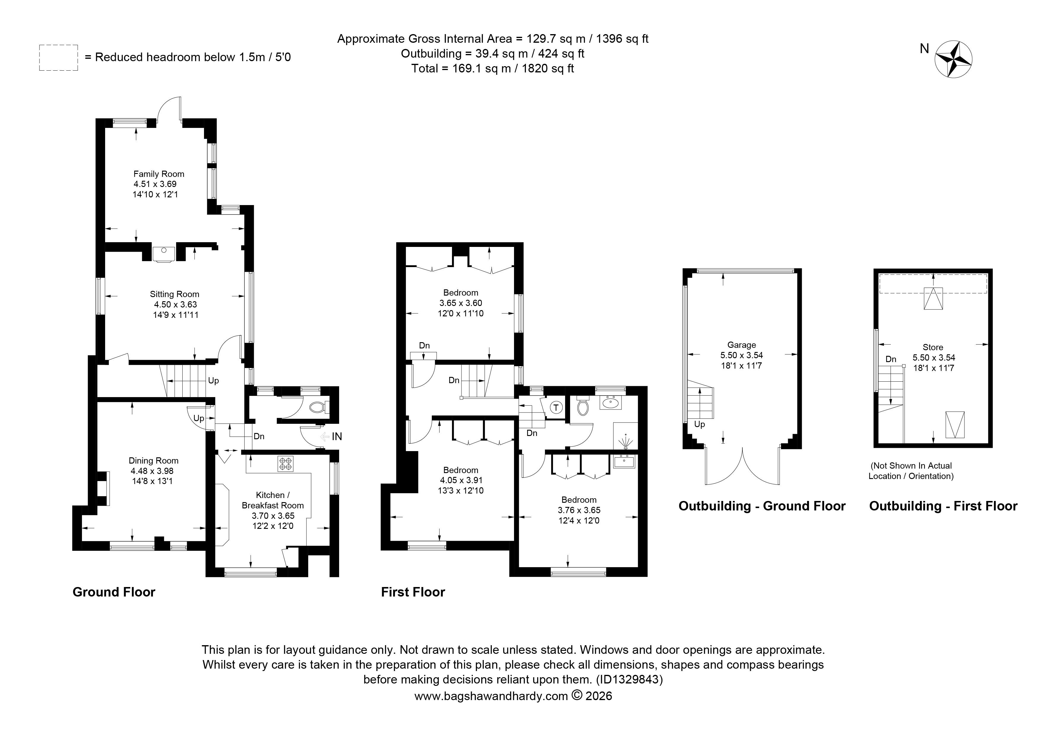 Brasiers,, High Street, Oxted floorplan