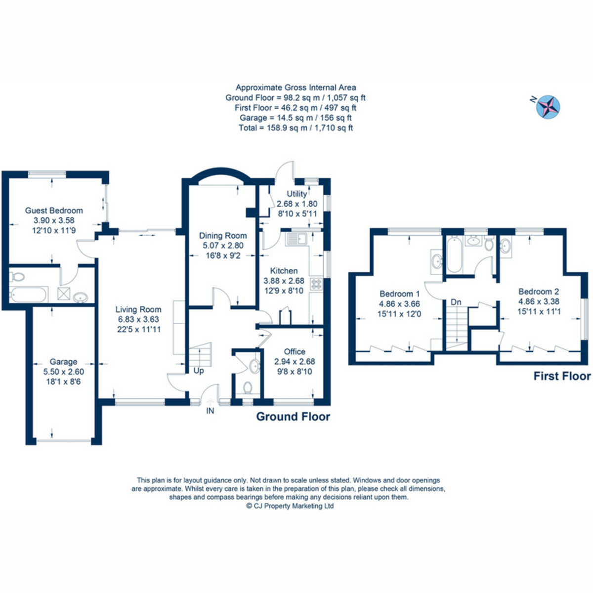 The Willows, Church End, Blewbury floorplan