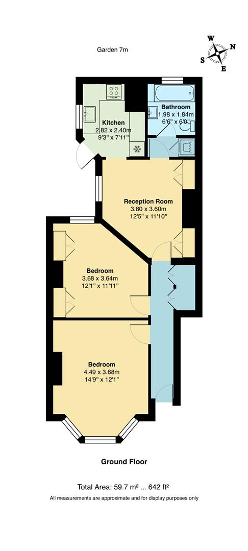1, Brunswick Road, Leyton floorplan