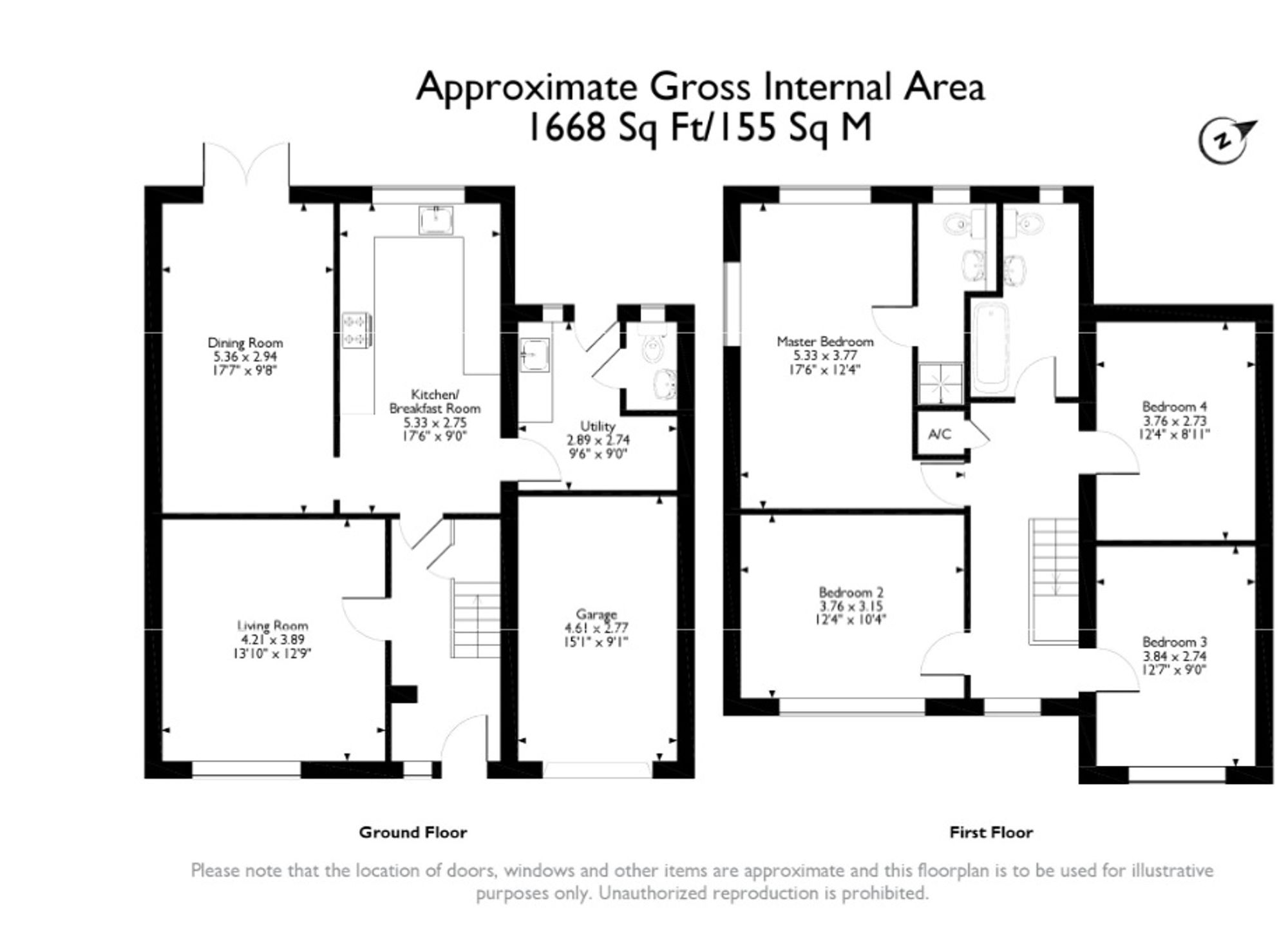 8 North Brook Road, Tarporley floorplan