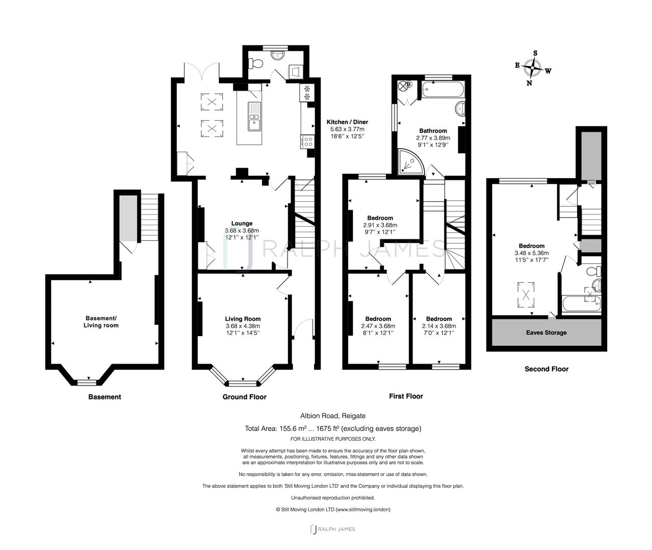 Free property report 4 Albion Road, Reigate, RH2 7JY Chimnie