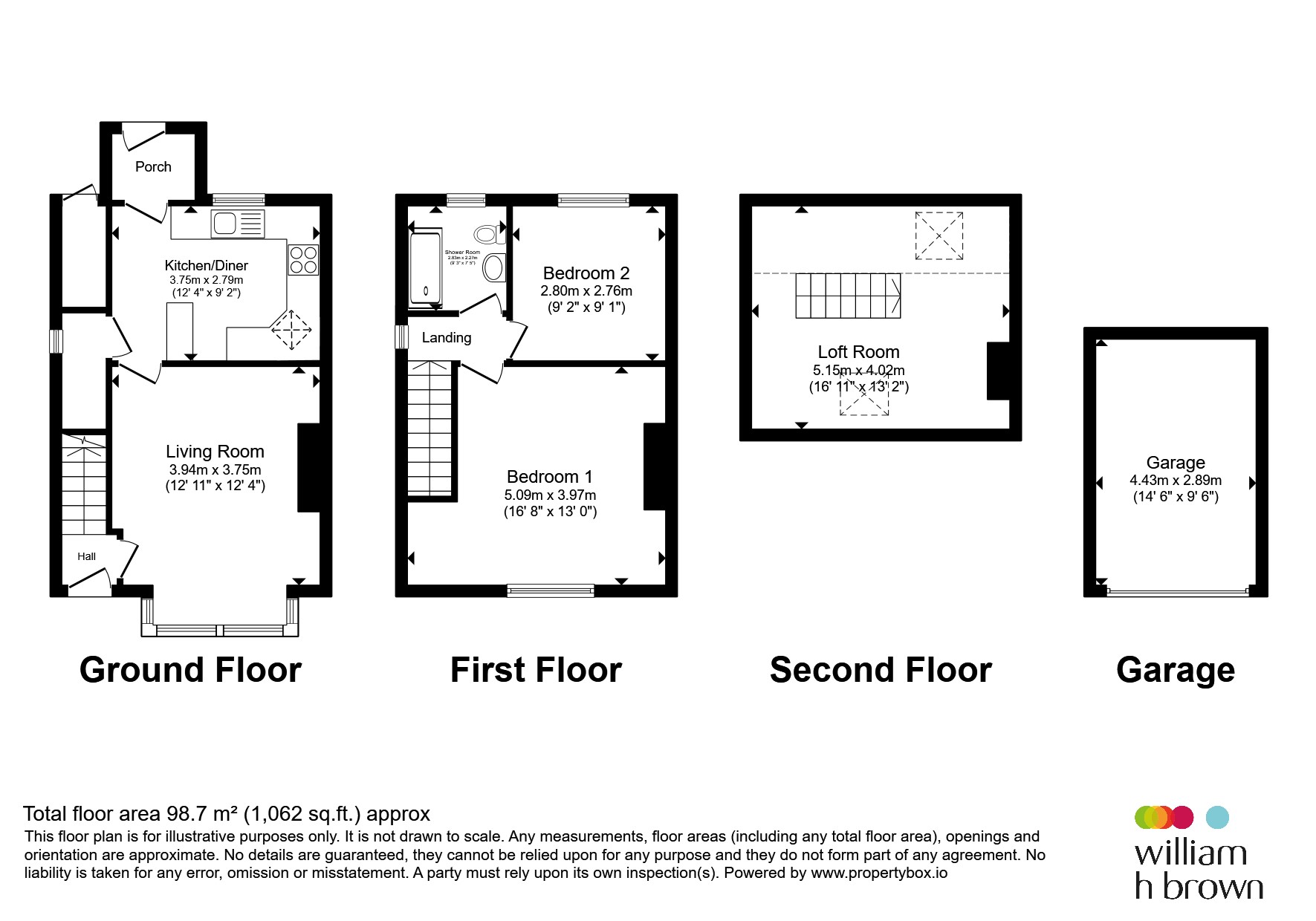 10, Hauxwell Drive, Leeds floorplan