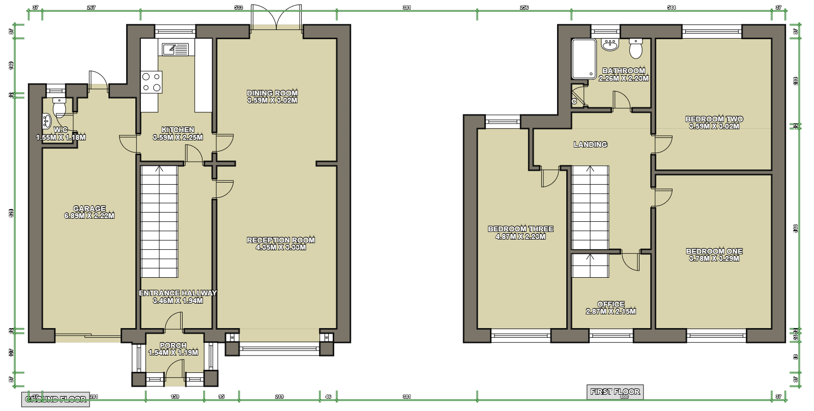215 Preston Road, Wigan floorplan