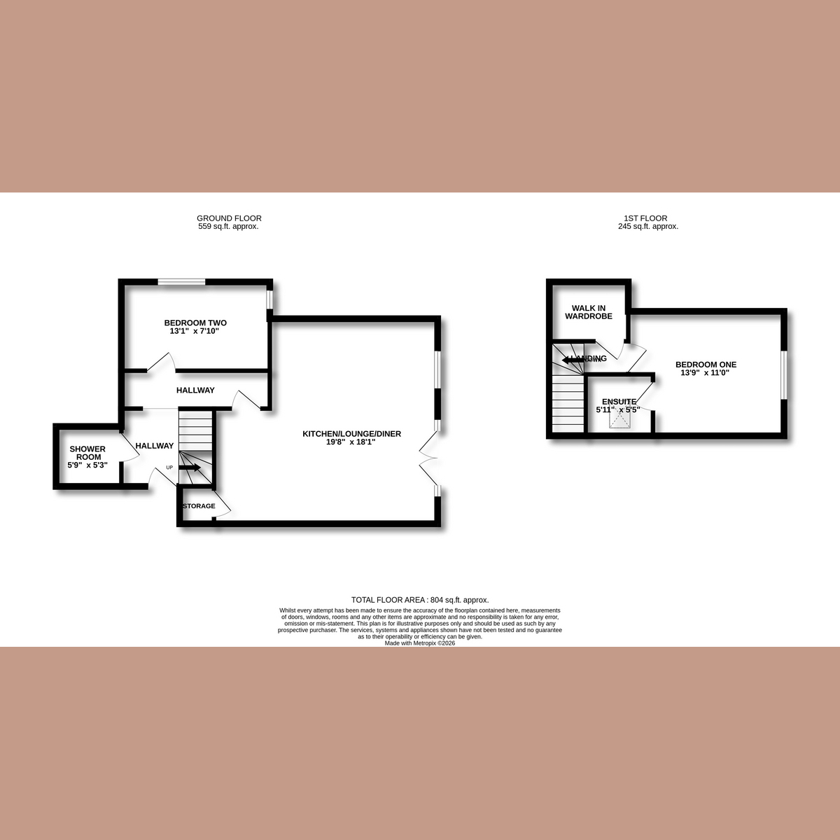 333c, London Road, Benfleet floorplan