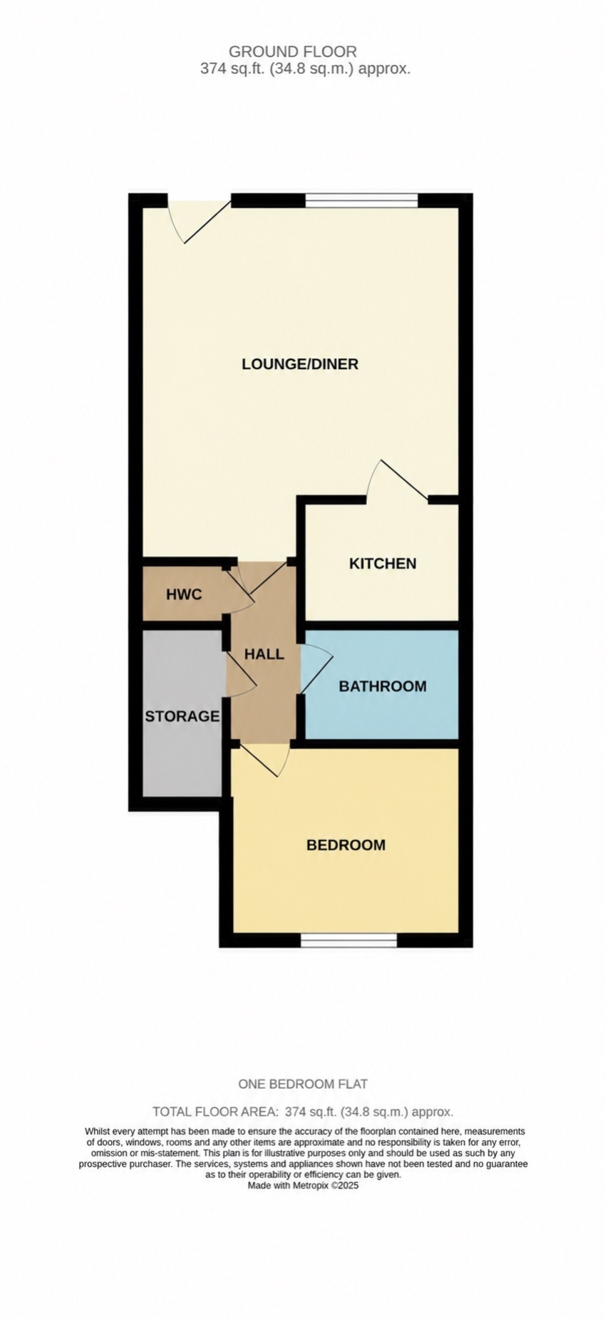 17, The Wells, Wellingborough floorplan