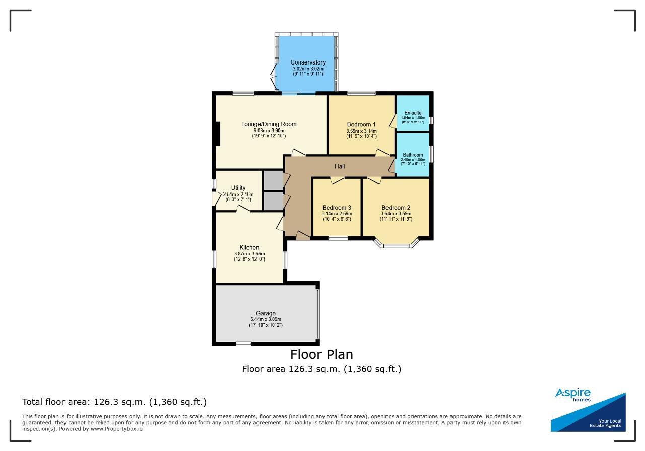 34, Midsummer Gardens, Spalding floorplan