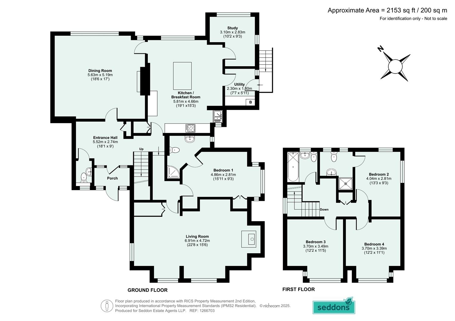 Chestnut House,, East Anstey, Devon floorplan