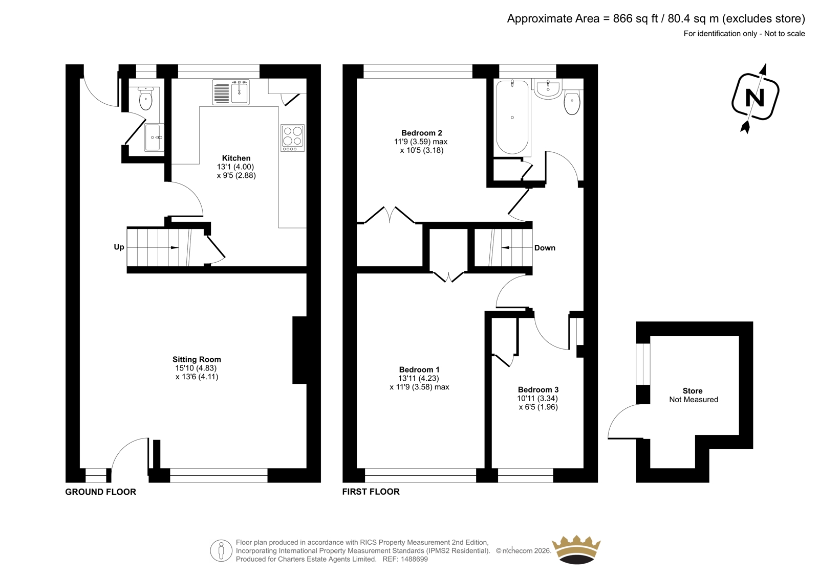 36, Crossfell Walk, Hampshire floorplan