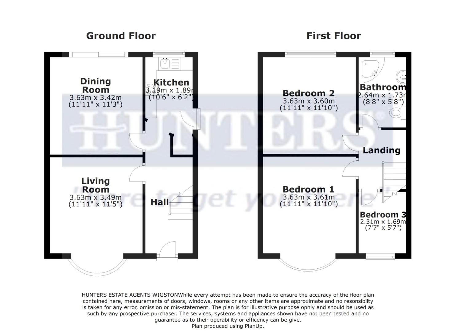 Willow Park Drive, Wigston, Leicestershire LE18, 3 bedroom semi