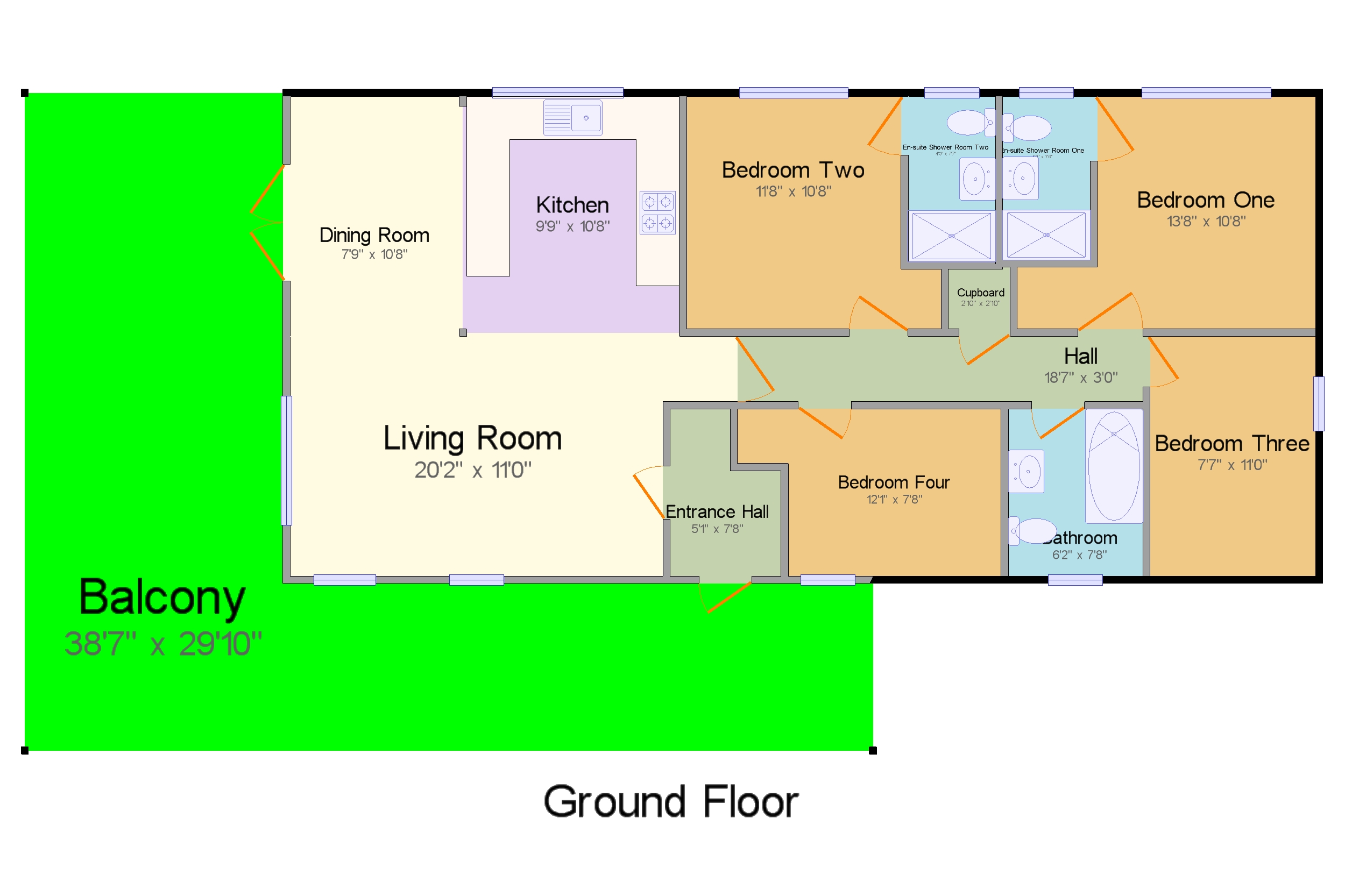 White Acres Holiday Park, White Cross, Newquay TR8, 4 bedroom mobile