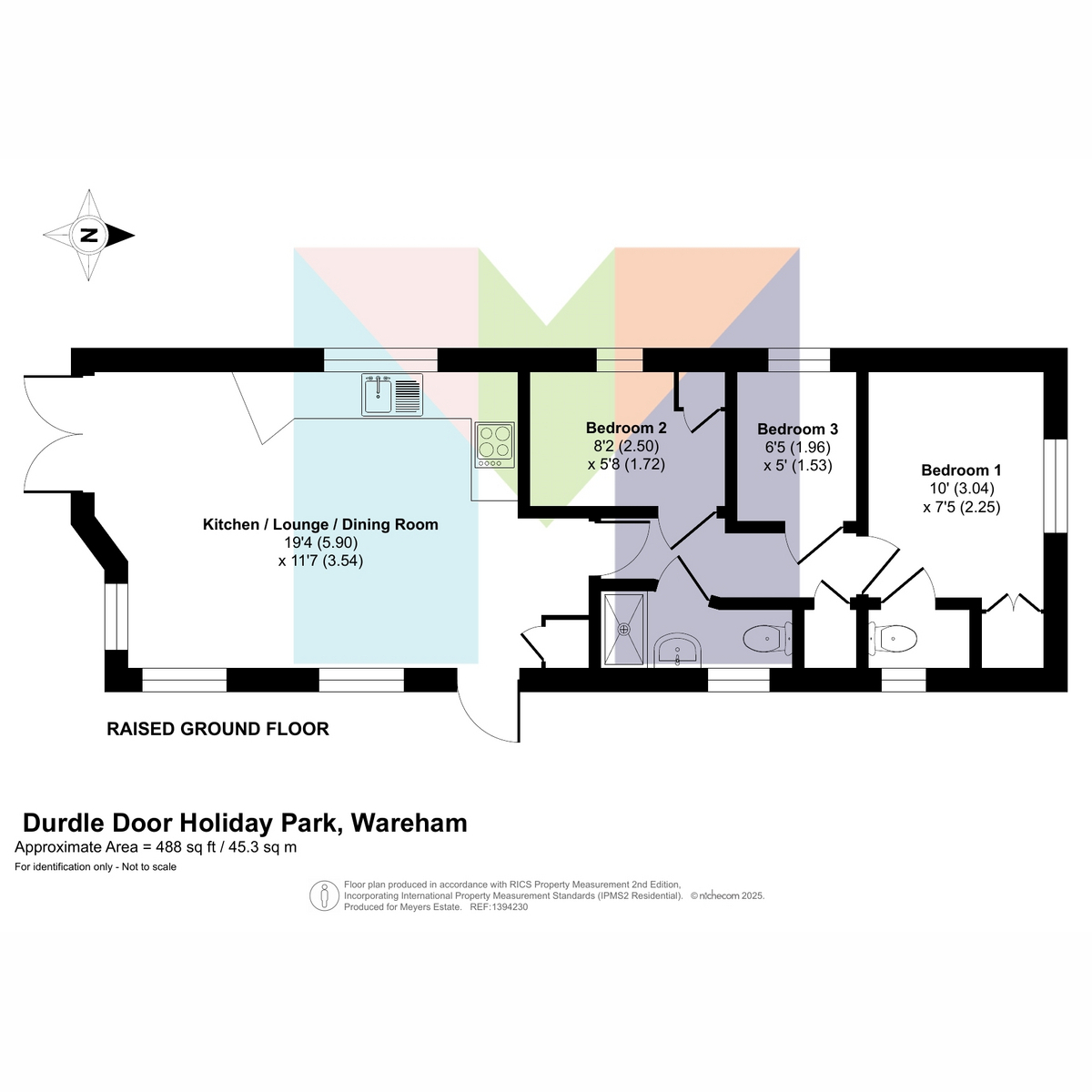 B20, Durdle Door Holiday Park, Wareham floorplan