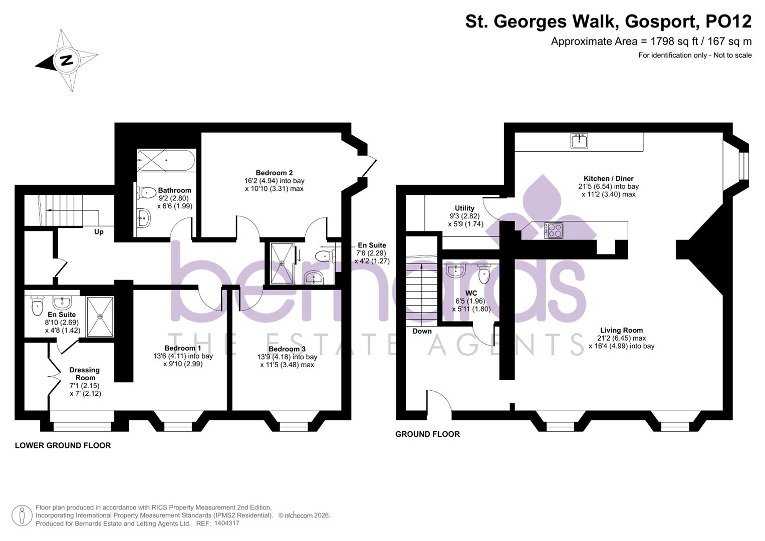 2, St. Georges Walk, Gosport floorplan
