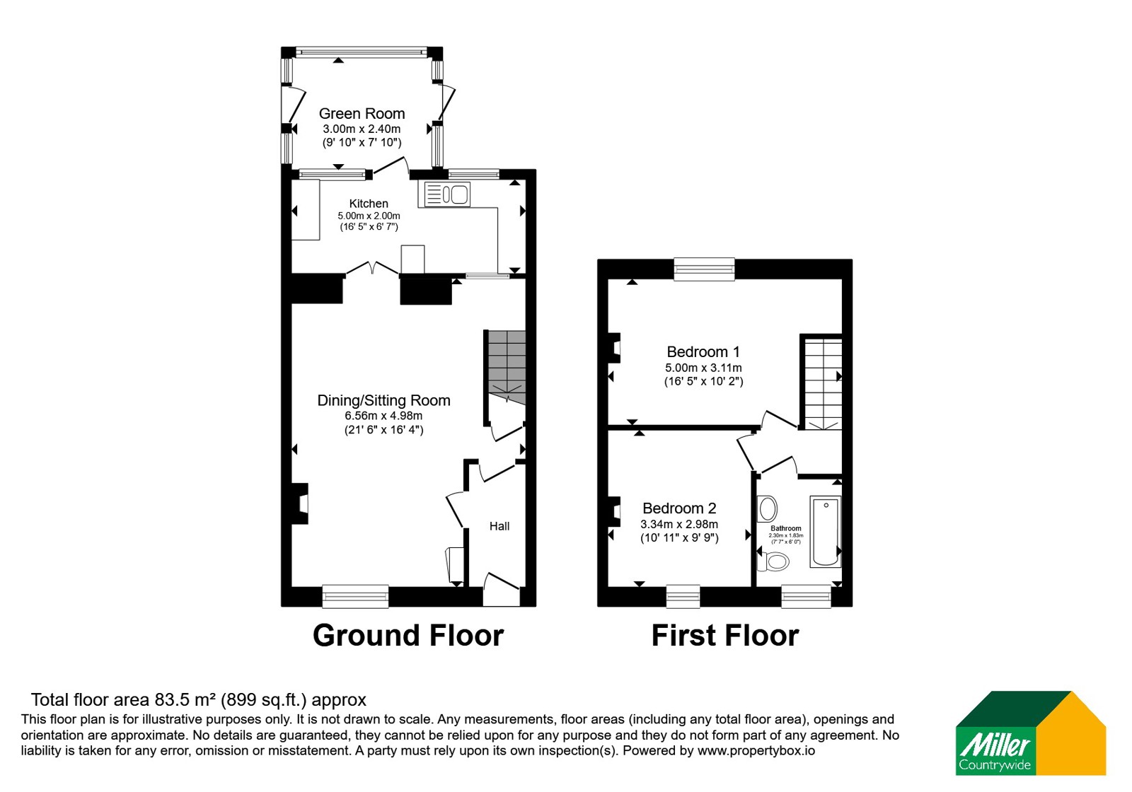 7 Ponsharden Cottages,, Falmouth, Cornwall floorplan