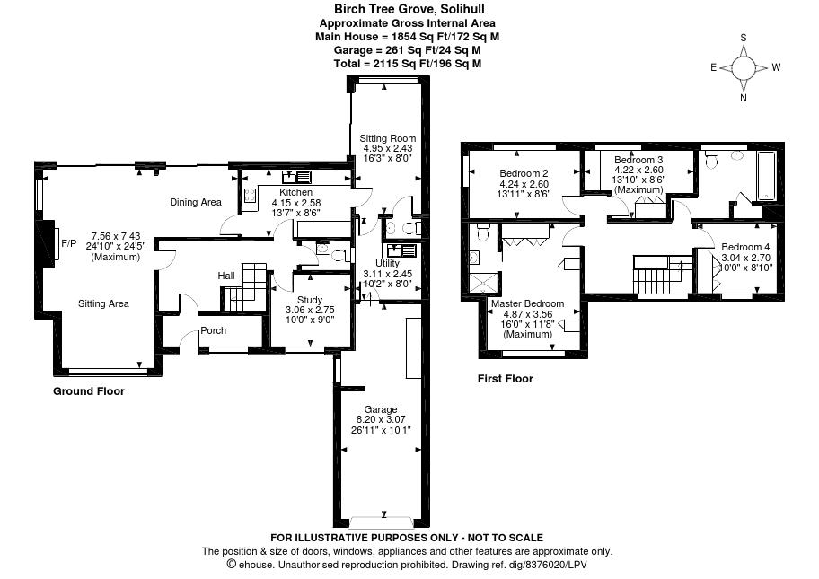 4 Bedrooms Detached house for sale in Birch Tree Grove, Solihull B91