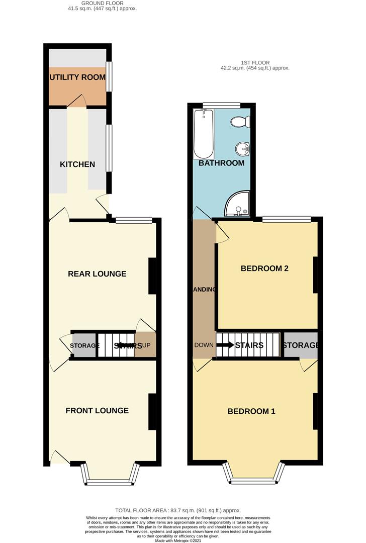 39, Bracebridge Street, Nuneaton floorplan