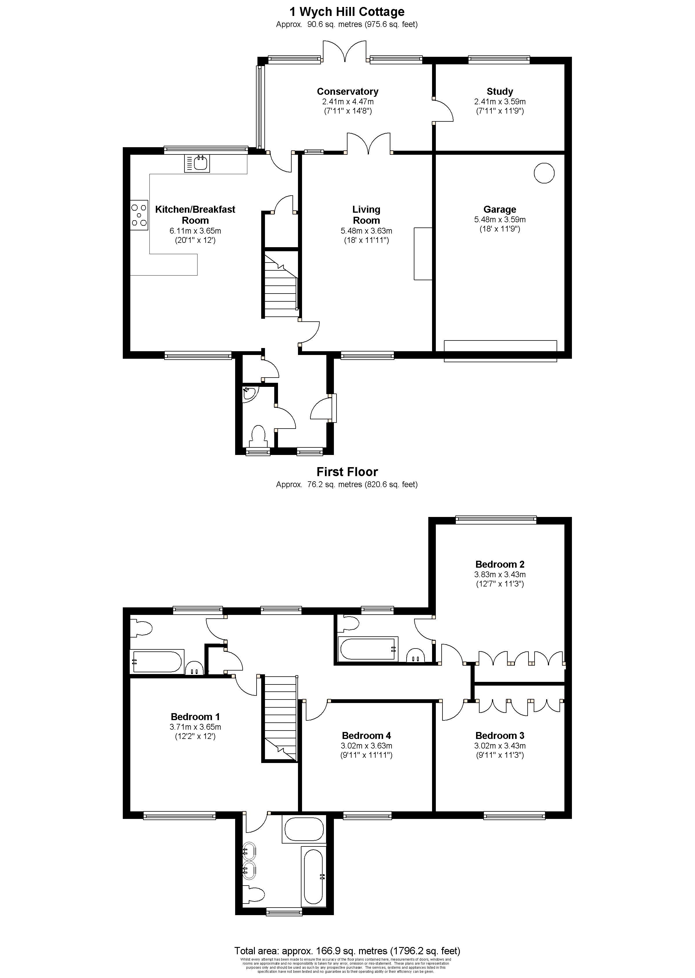 4 Bedrooms  to rent in Wych Hill, Hook Heath, Woking GU22