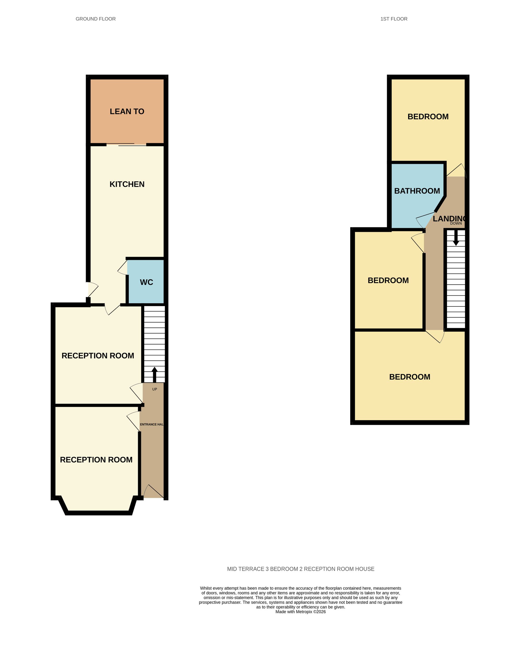 74 Broomfield Road, Coventry floorplan